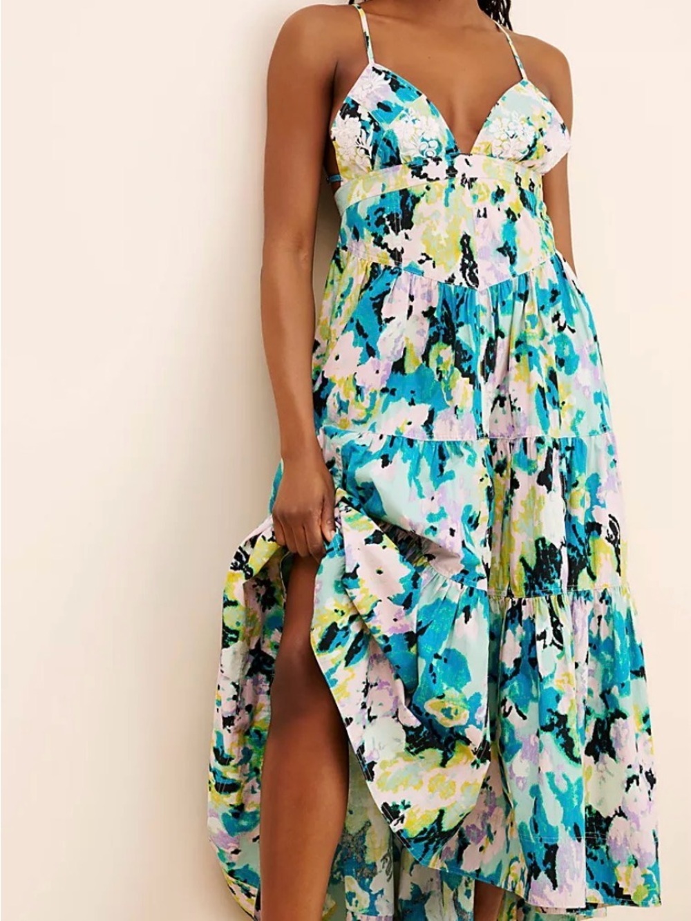 NWOT Free People Long Love Maxi Dress